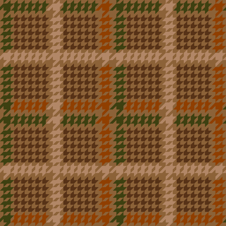 Check Fashion Seamless Pattern with Hounds Tooth