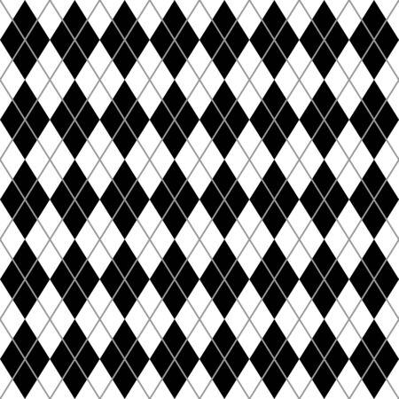 Argyle vector seamless pattern. Abstract check repeat backgroundのイラスト素材