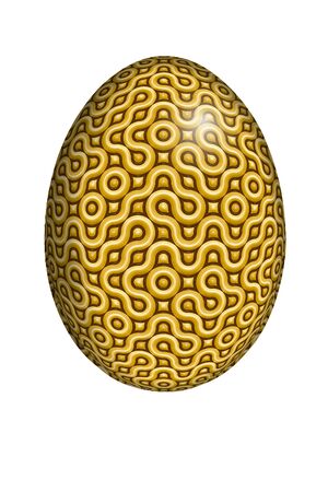easter egg yellowの写真素材