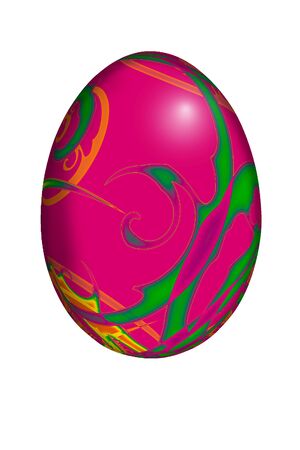 easter egg pinkの写真素材