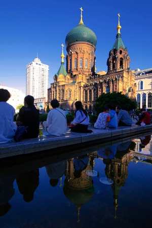 San Sophia Churchのeditorial素材