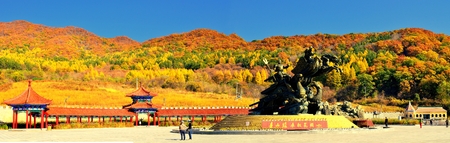 Songjiang Songhua Lake pier Plazaのeditorial素材