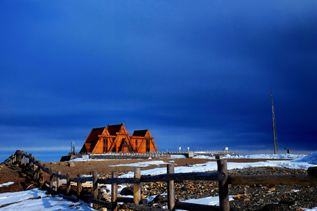 Astronomical Observatory in Changbai Mountainのeditorial素材