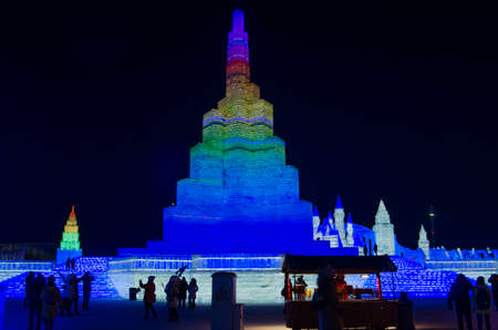 Harbin Ice Lanternのeditorial素材