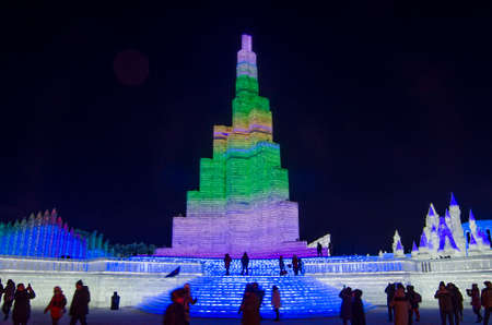Harbin Ice Lanternのeditorial素材