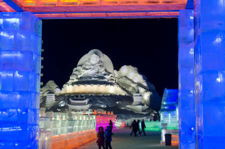 Harbin Ice Lanternのeditorial素材