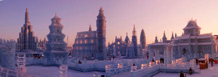 Harbin Ice Lanternのeditorial素材