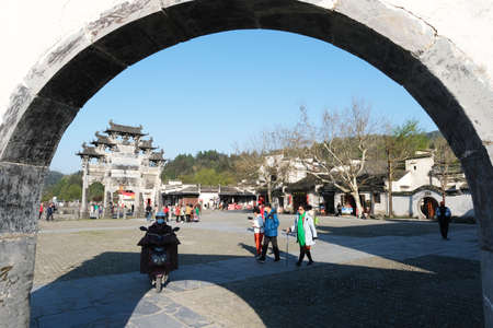 Ancient Village Xidiのeditorial素材