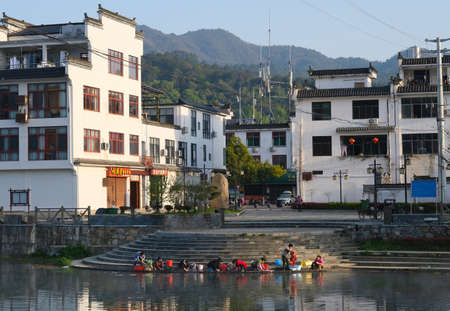 Guzhen Jiangwan Townのeditorial素材