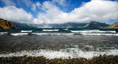Changbai Mountain Tianchiの写真素材