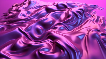abstract satin background with some smooth lines in it (3d render)の素材