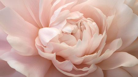 close up of pink peony flower petals, abstract floral backgroundの素材