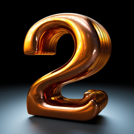 black background. 3d rendered font.の素材