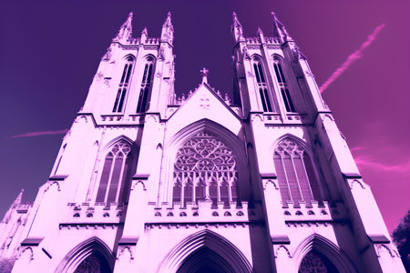 St. Mary's Cathedral in Edinburgh, Scotland, United Kingdom.の素材