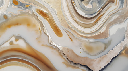 Marble abstract background. Marbling artwork texture. Agate ripple pattern. Gold powder.の素材