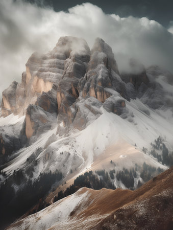 Mountains in Dolomites. Italy. Europe. Beauty world.の素材