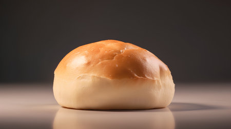 Bread on a dark background, shallow depth of field, selective focusの素材