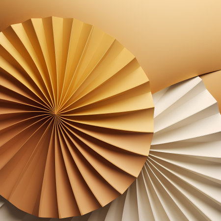 Abstract golden background. 3d rendering, 3d illustration.の素材