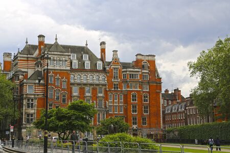London, Great Britain -May 22, 2016: House of Lordsâ Millbank in Westminster, architects Purcell Miller Tritton, building from British Group Inter-Parliamentary Unionのeditorial素材