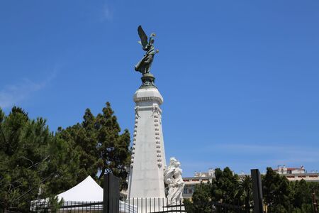Nice, France - June 19, 2014: The Centenary commemorates the decree on the attachment of the County of Nice to France and the creation of the Alpes-Maritimes department.のeditorial素材