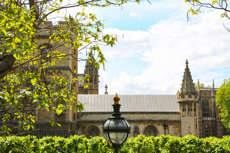 London, Great Britain -May 22, 2016: nice view of Westminster Palace, the Houses of Parliament, the Parliament of the United Kingdomのeditorial素材
