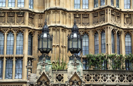 London, Great Britain -May 22, 2016: nice view of Westminster Palace, the Houses of Parliament, the Parliament of the United Kingdomのeditorial素材