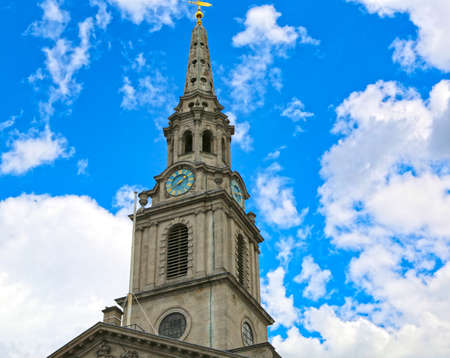 London, Great Britain -May 23, 2016: St. Martin-in-the-Fields Church at Trafalgar Square, Anglican Churchのeditorial素材
