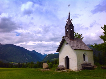 Landscape in South Tyrolの素材