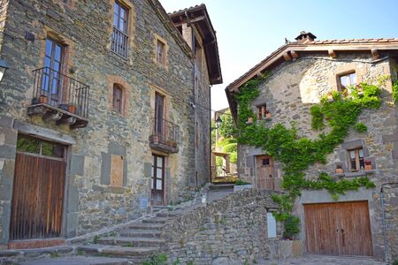 Rupit, mountain village in the province of Barcelona