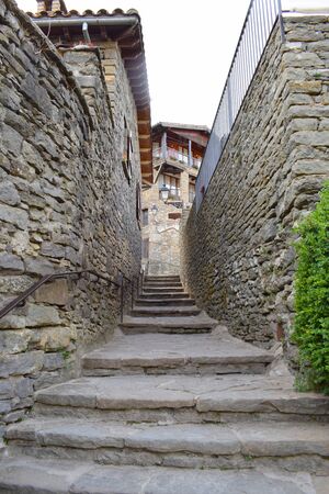 Rupit, medieval village in the province of Barcelona.