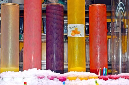 San Jose Market, (La Boqueria) in Barcelona Spainの写真素材
