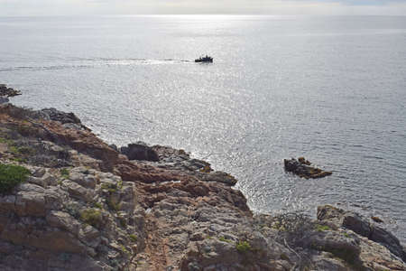 Mediterranean Sea in SÊ»AgarÃ³ Costa Brava Catalonia Spain