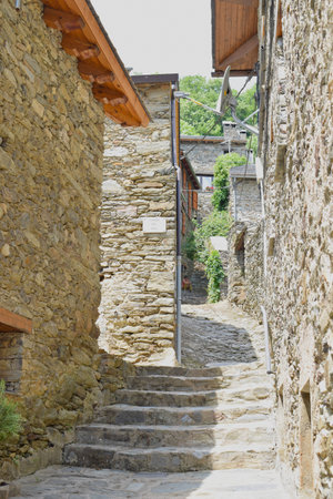 Queralbs streets, Barcelona Catalonia Spain