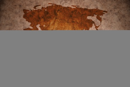 asian map on vintage paper backgroundの写真素材