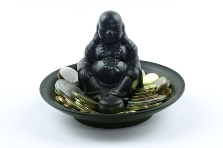 Budha Statue for Feng-Shui and Fortuneの写真素材