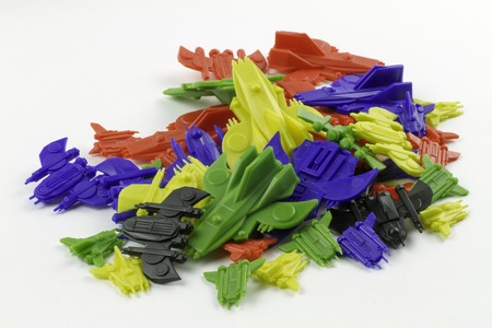Plastic board game figureの写真素材