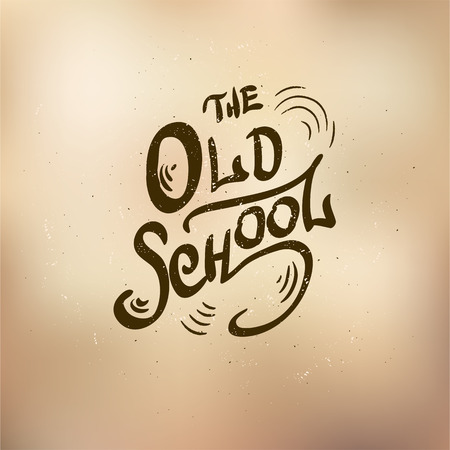 old school tattoo retro styled vector emblemsのイラスト素材