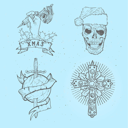 graphically patternedのイラスト素材