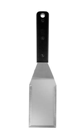 Barbecue and grill spatula on White Background isolatedの写真素材