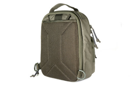 Backpack bag gear protective color khaki, tactical sports equipment black grayの写真素材