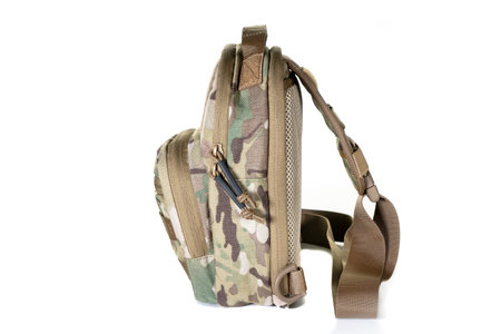 Backpack bag gear protective color khaki, tactical sports equipment black grayの写真素材