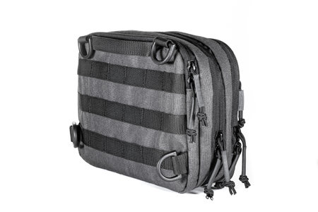 Backpack bag gear protective color khaki, tactical sports equipment black grayの写真素材