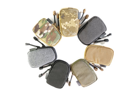 Backpack bag gear protective color khaki, tactical sports equipment black grayの写真素材