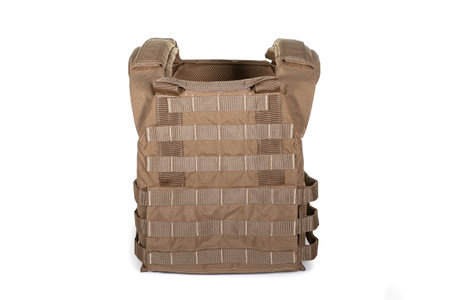 Bulletproof vest, Tactical body armor bulletproof vests hidden with additional pockets, camouflageの写真素材