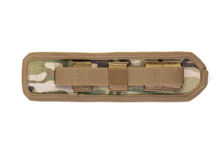 Black throwing military knife with case isolated on a white backgroundの写真素材