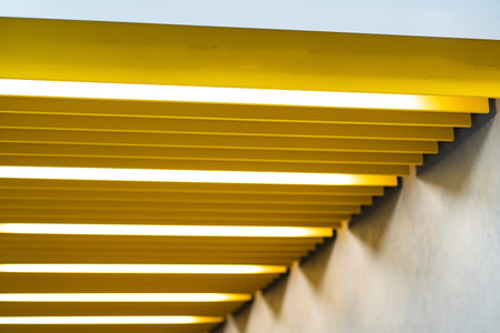 Modern ceiling conference room ceil railsの写真素材