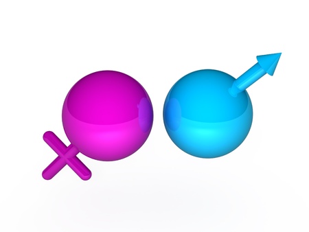 gender symbolsの写真素材