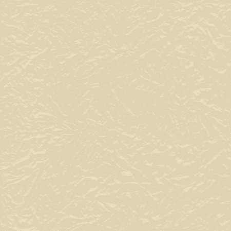 Rumpled paper texture, beige square tile backgroundのイラスト素材