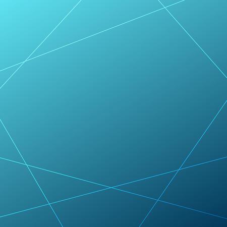 Abstract lines vector background. Sample frame. Blue gradient illustration for text, template, web design, infographic, businessのイラスト素材