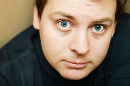 portrait of a determined young manの写真素材